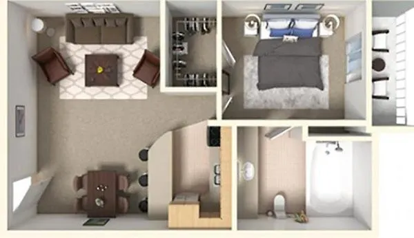 232 Fully Furnished 1Br Suite-Prime Location Скоттсдейл